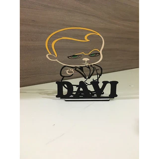 20 Centro De Mesa Poderoso Chefinho Mdf Personalizado