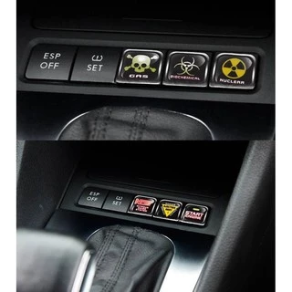 Console Jetta Mk5 Mk6 Tsi Confort Adesivos Ao Lado Asr Tpms