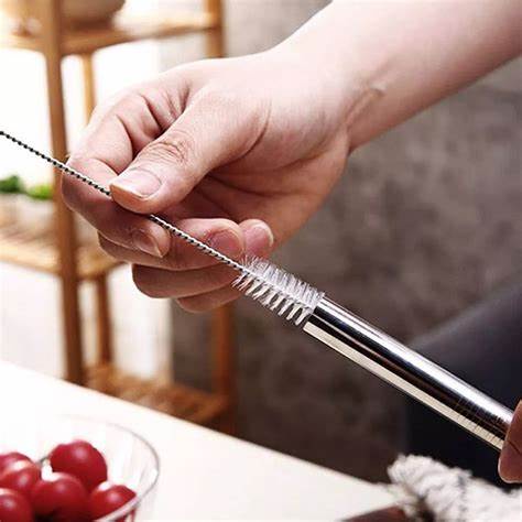 Limpador de Canudo Limpador de Canudo Inox flexivel 1 un