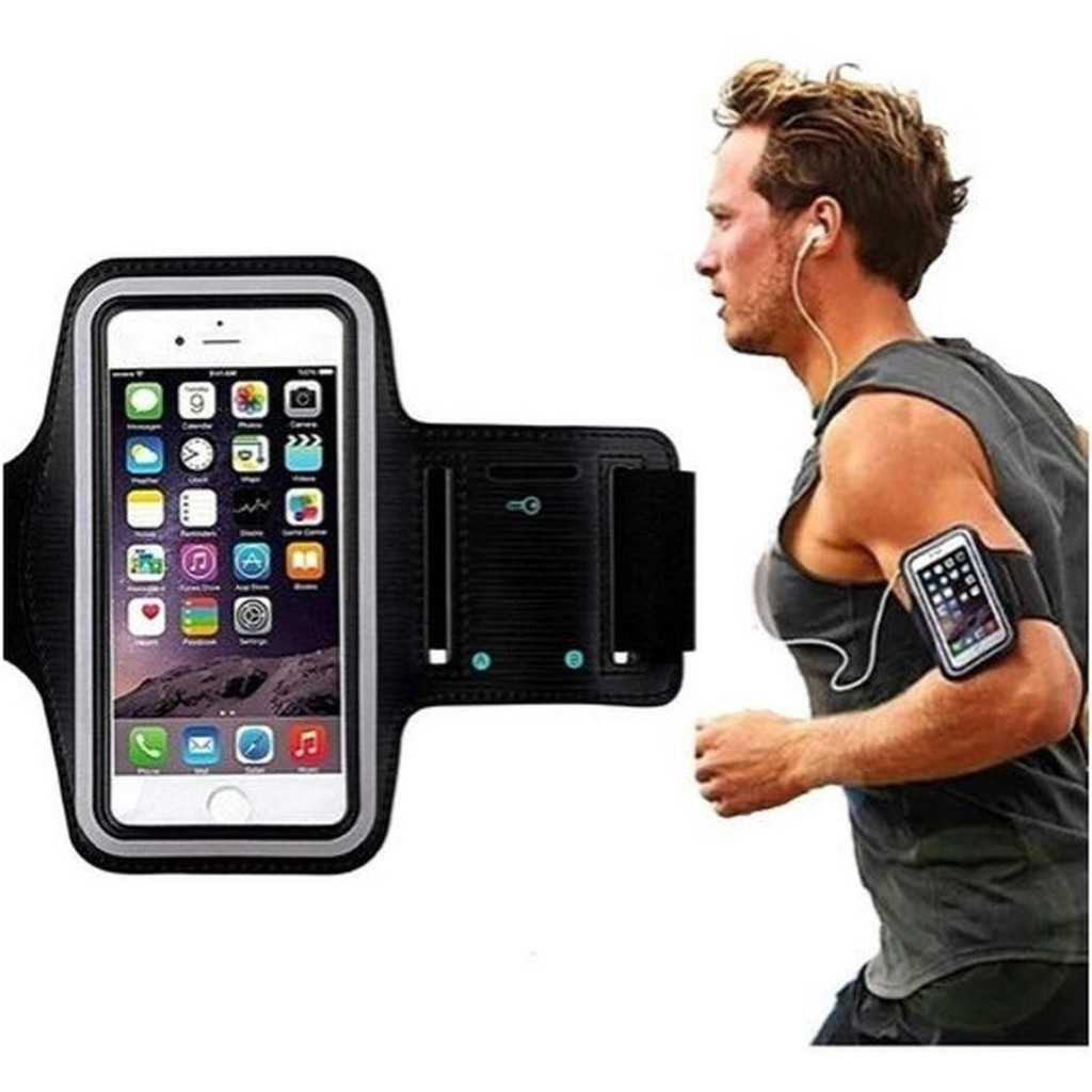 Braçadeira para Celular Porta Smartphone Braço Universal | Shopee Brasil