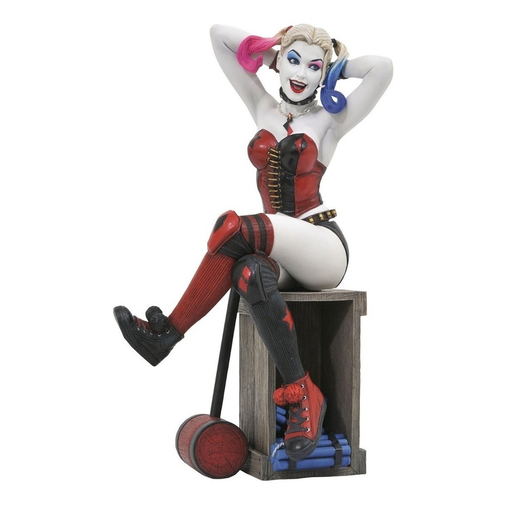 Dc Gallery Suicide Squad Harley Quinn Arlequina | Shopee Brasil