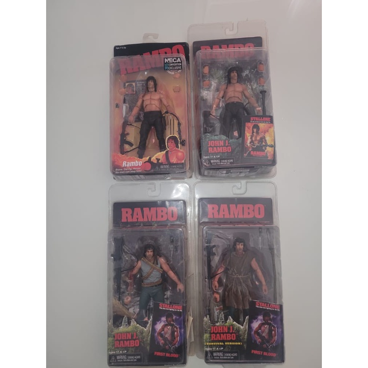 Rambo Neca Coleção completa | Shopee Brasil