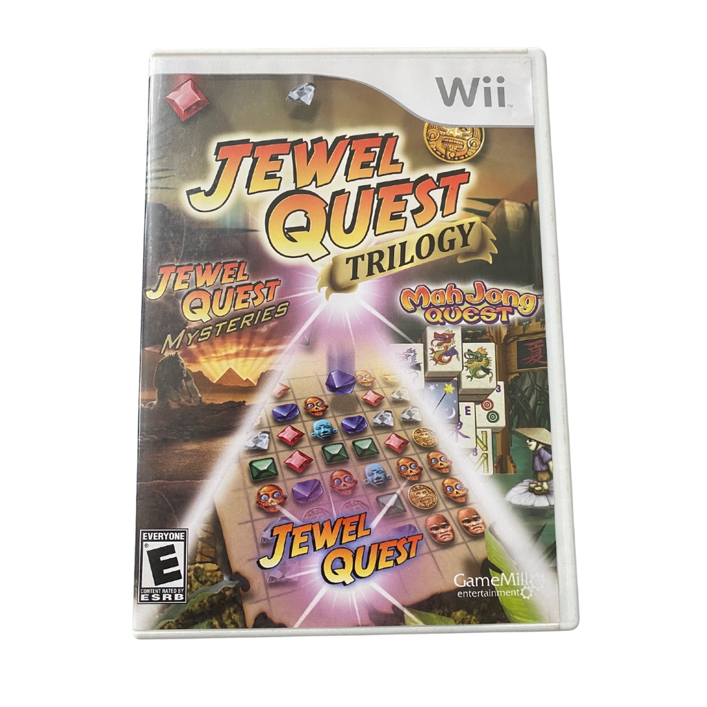 Jogo - Jewel Quest Trilogy (Original Nintendo Wii) | Shopee Brasil