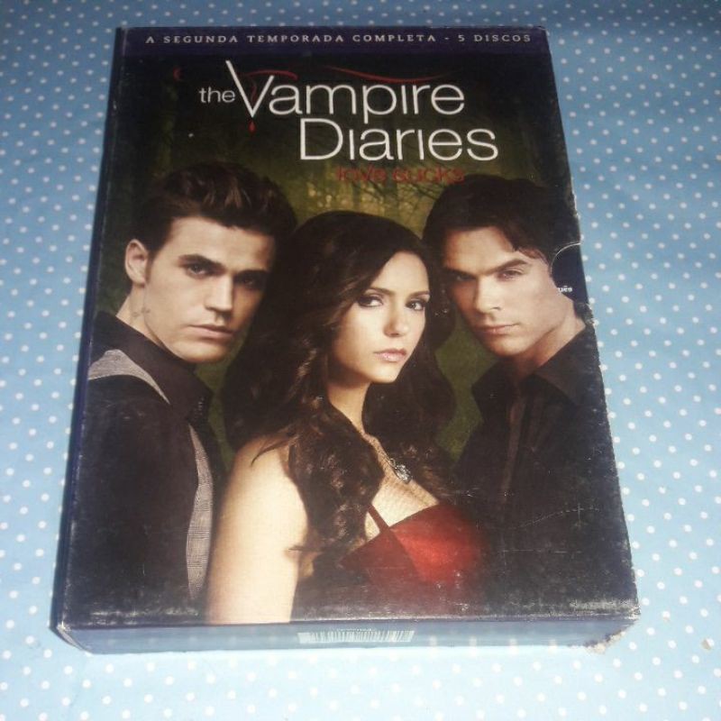 DVD The Vampire Diaries 2 Temporada + (brinde surpresa) | Shopee Brasil