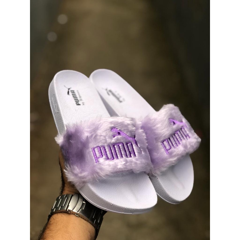 Chinelo slide best sale feminino puma