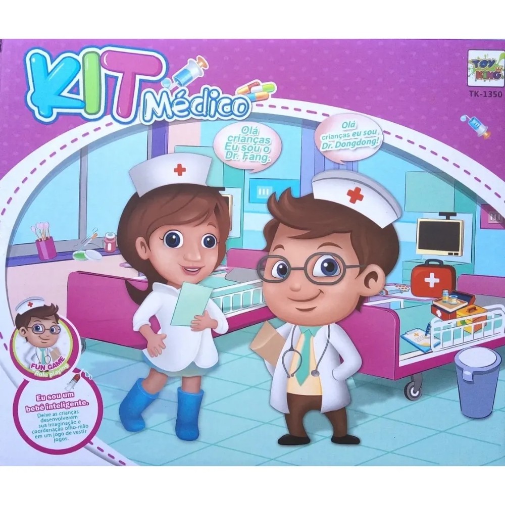 Bebê jogos de médico meninas
