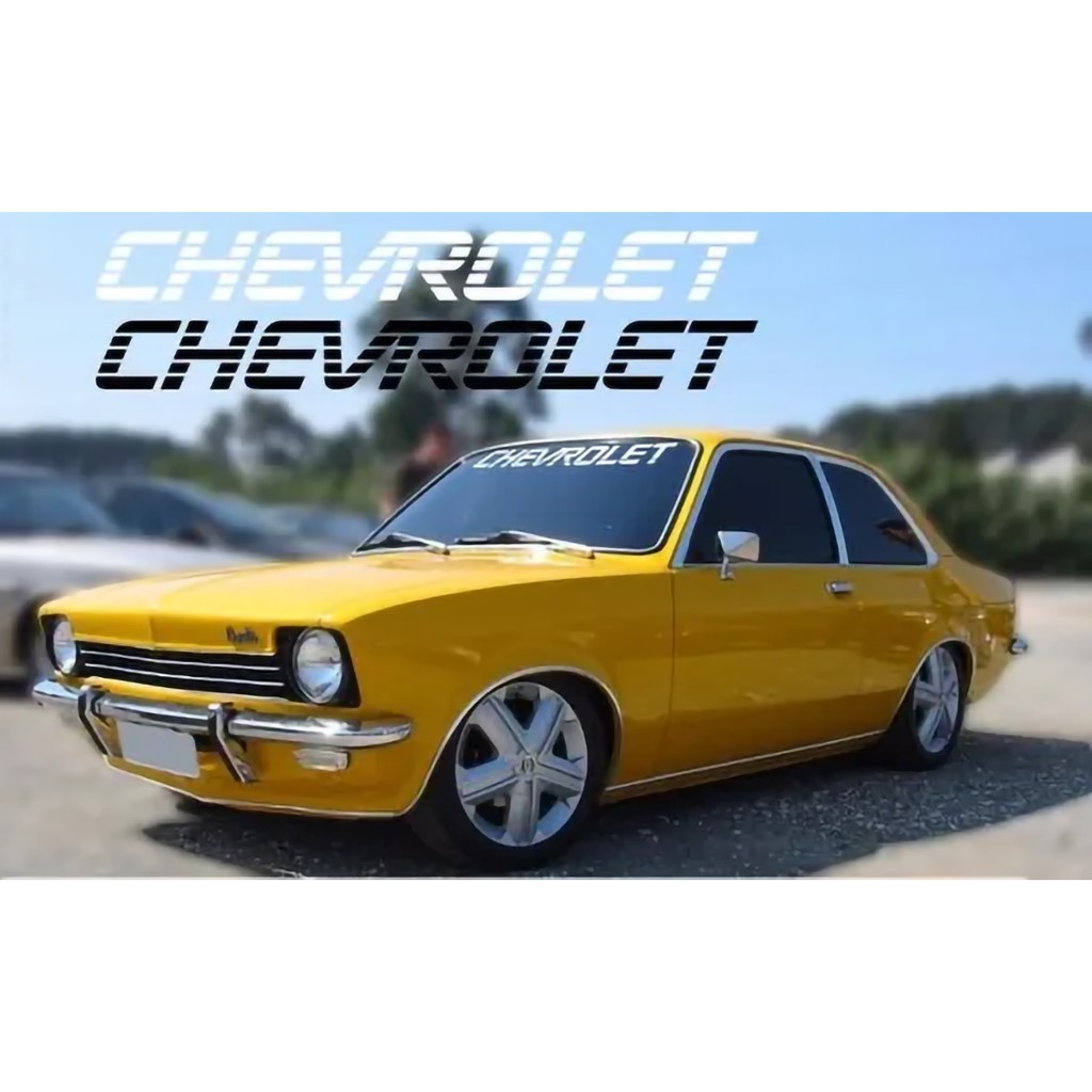 Adesivo - Decalque - Chevrolet - Chevette - Parabrisa | Shopee Brasil