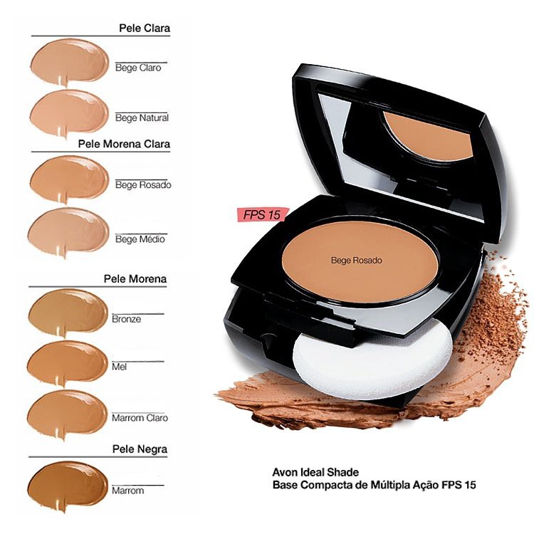 Base compacta de múltipla ação 3 em 1 Avon True | Shopee Brasil