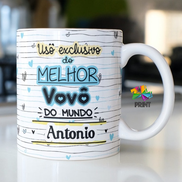 Kit café da tarde da Vovó e do Vovô (EXCLUSIVO PARA ENTREGAS EM FOR