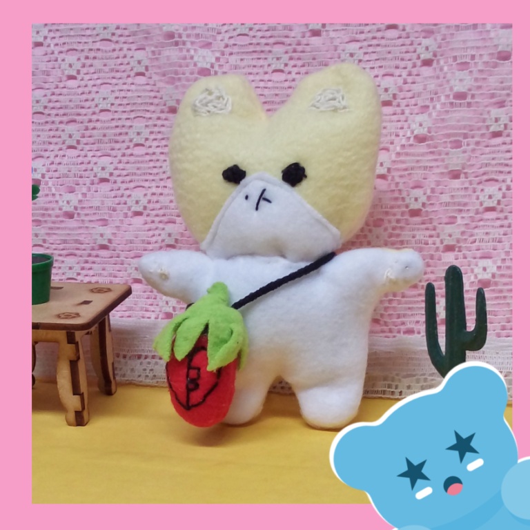 EXO Baekhyun TEOLAEGI Plush Pelúcia Fanmade | Shopee Brasil