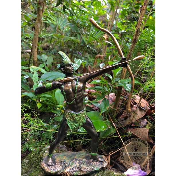 Escultura/Estátua Imagem Oxóssi