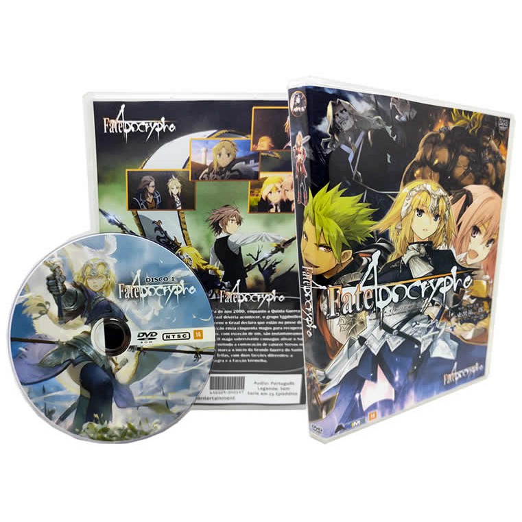 Dvd Fate Apocrypha Dublado | Shopee Brasil