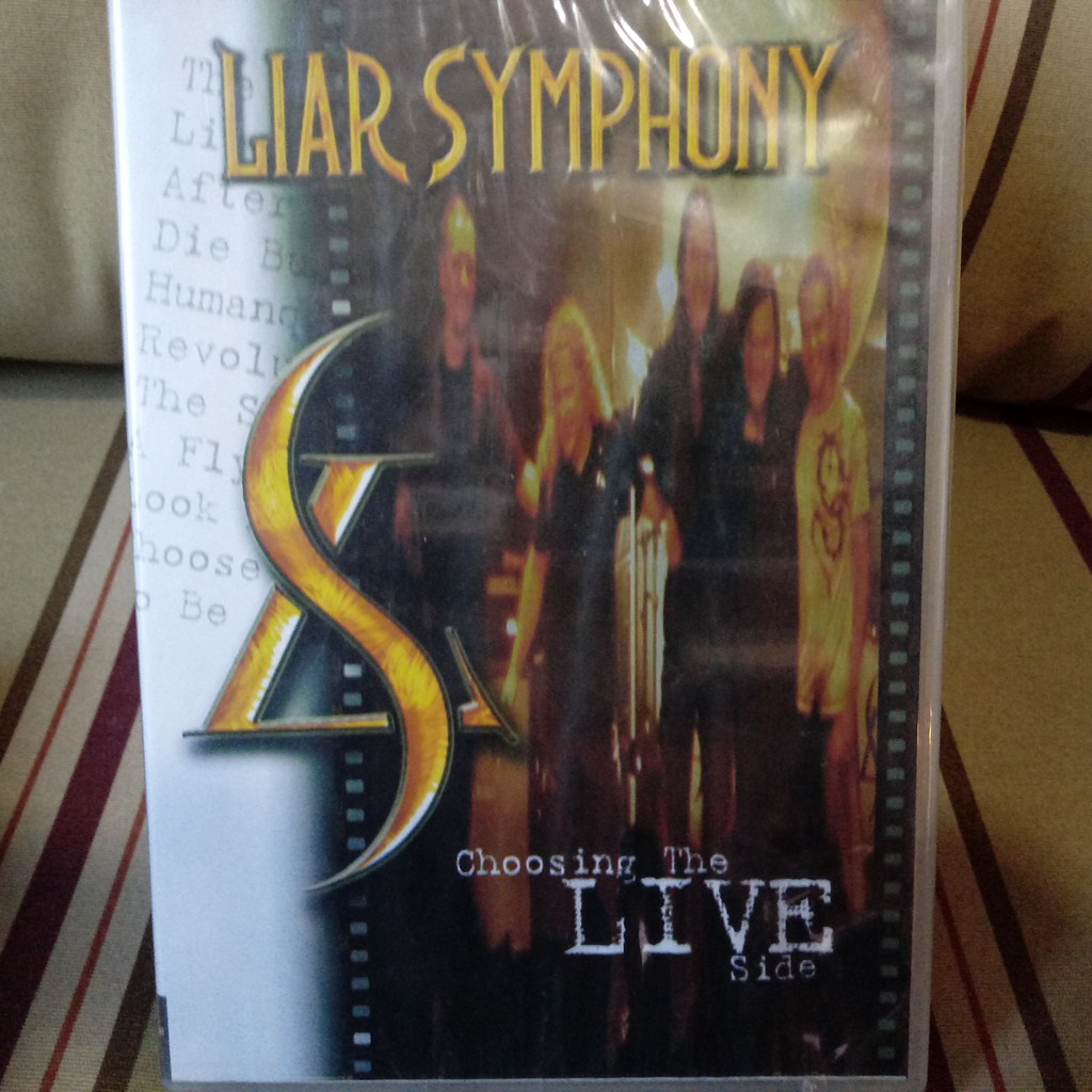 Dvd Liar Symphony - Choosing the Live Side (Lacrado) | Shopee Brasil