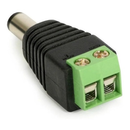 Conector Plug P4 Borne Kit 4 Peças Camera Cftv Fonte Macho | Shopee Brasil