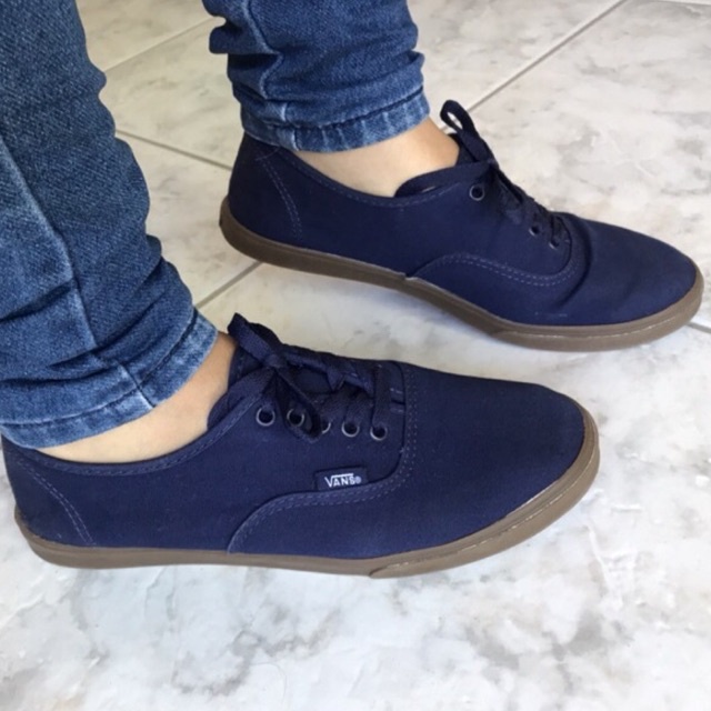 Vans feminino best sale azul marinho