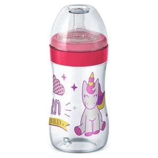 Mamadeira Super Evolution Magia 300ml 6m+ Rosa – Lillo em Oferta na Shopee