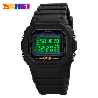 Relógio Skmei Esportivo Oficial Digital Led Multifuncional Com Calendário E Dados 1628