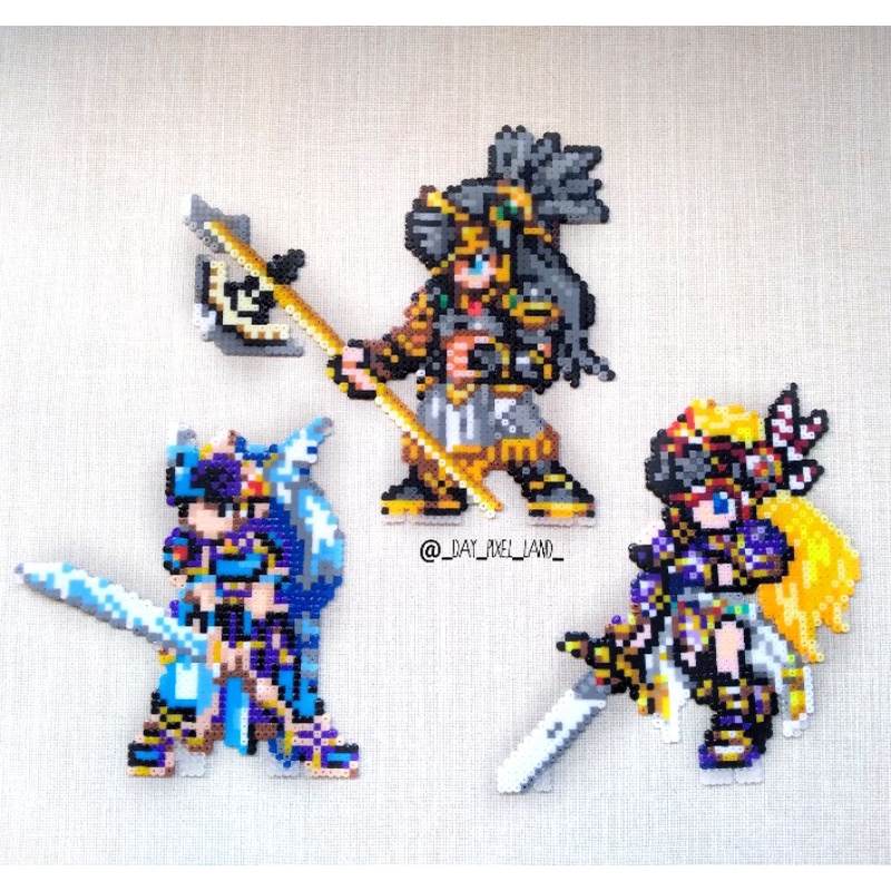 Lenneth - Valkyrie Profile ( Totem ) em Pixel Arte