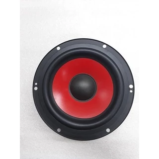 Par De Alto Falante 6 Polegadas 6 Ohms 100w Vermelho - Novo