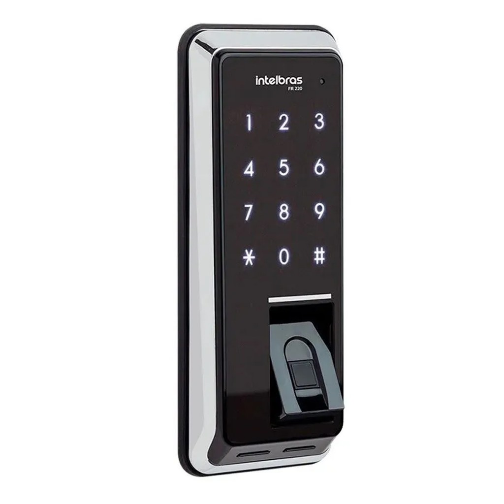 Fechadura Biométrica Digital E Touch Intelbras Fr 220 | Shopee Brasil