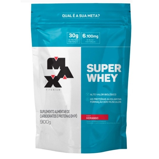 Max Titanium Super Whey 900g Refil