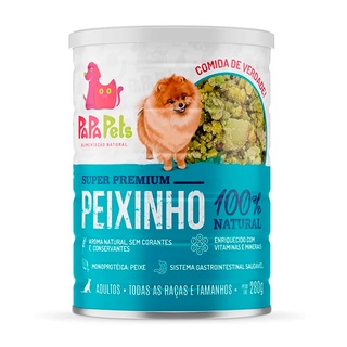 Alimento Natural Papapets Peixinho Cães Adultos - 280g