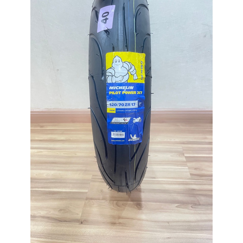 Pneu 120/70-17 Michelin Pilot Power 2CT - Dianteiro - CBR1000