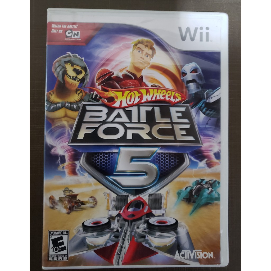 Hot wheels battle clearance force 5 wii