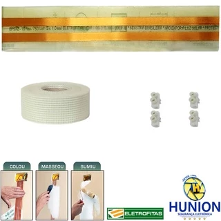 Fita Elétrica Kit Eletrofita 2 Pistas 2 Metros 750v/10amp