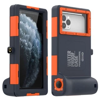 Capa Protetora Para Telefone De Mergulho À Prova D'água IOS Android 360