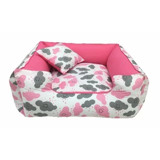 Cama Pet para cachorros e gatos super macia com fundo impermeável