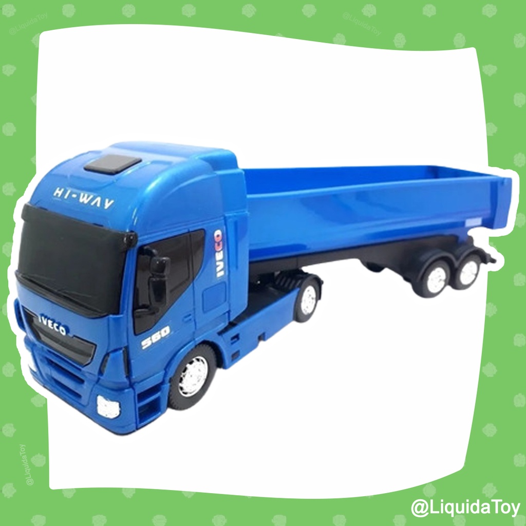 Caminhão de Brinquedo Infantil Basculante Azul em Promoção na Americanas