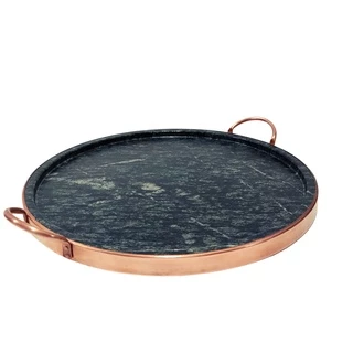 Assadeira Para Pizza 32cm Pedra Sabão