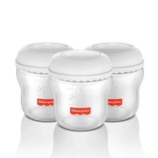 Conjunto 3 Frascos para Armazenar Leite 150 Ml MomS em Oferta na Shopee