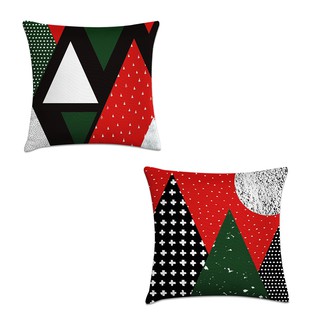 Kit 2 capas de almofadas de natal