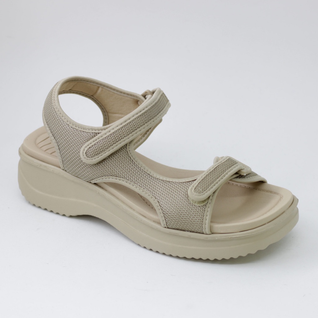 Sandália Azaleia papete bege 34/39