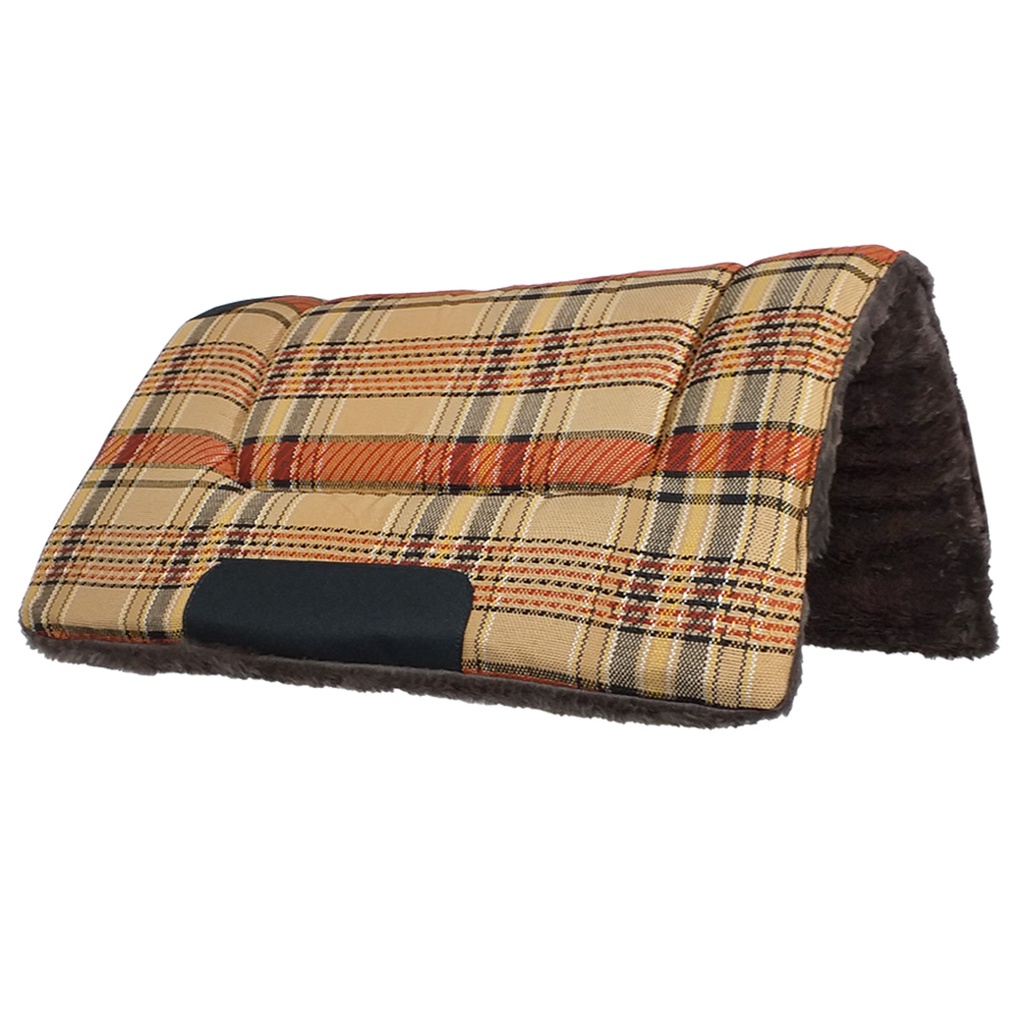 Manta americana xadrez com marrom manta muladeiro manta para sela