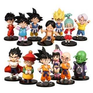 Boneco Anime Dragon Ball Goku Vegeta Gohan Cenoura Feito À Mão Merchandise/Decoração