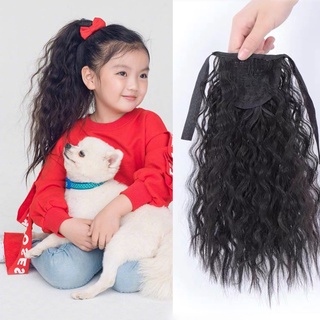 PENTEADO INFANTIL PARA CABELOS CACHEADOS - RABO DE CAVALO COM