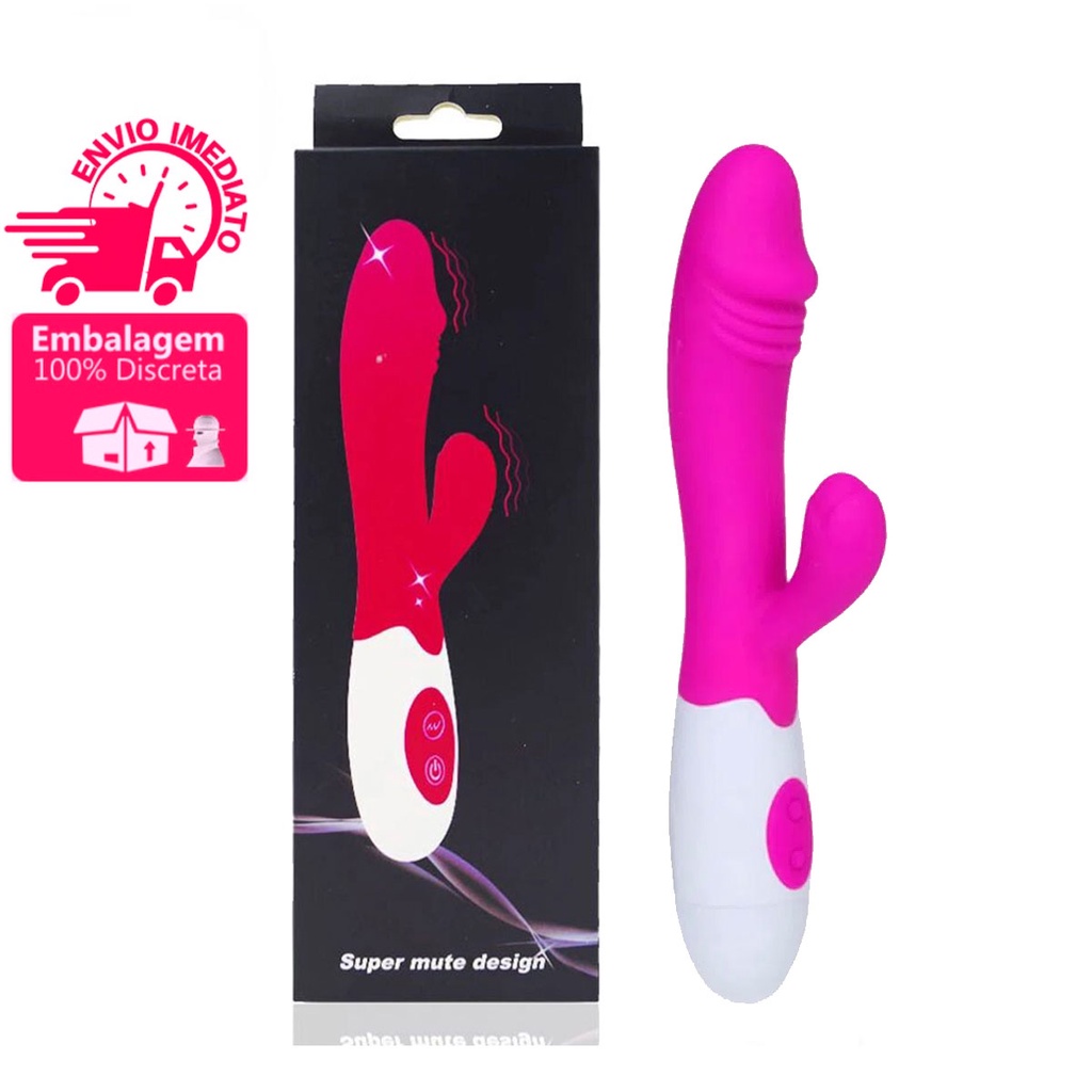 Vibrador Feminino Ponto G 10 Modos De Vibração Com Massageador Clitoriano Female Shopee Brasil 7646