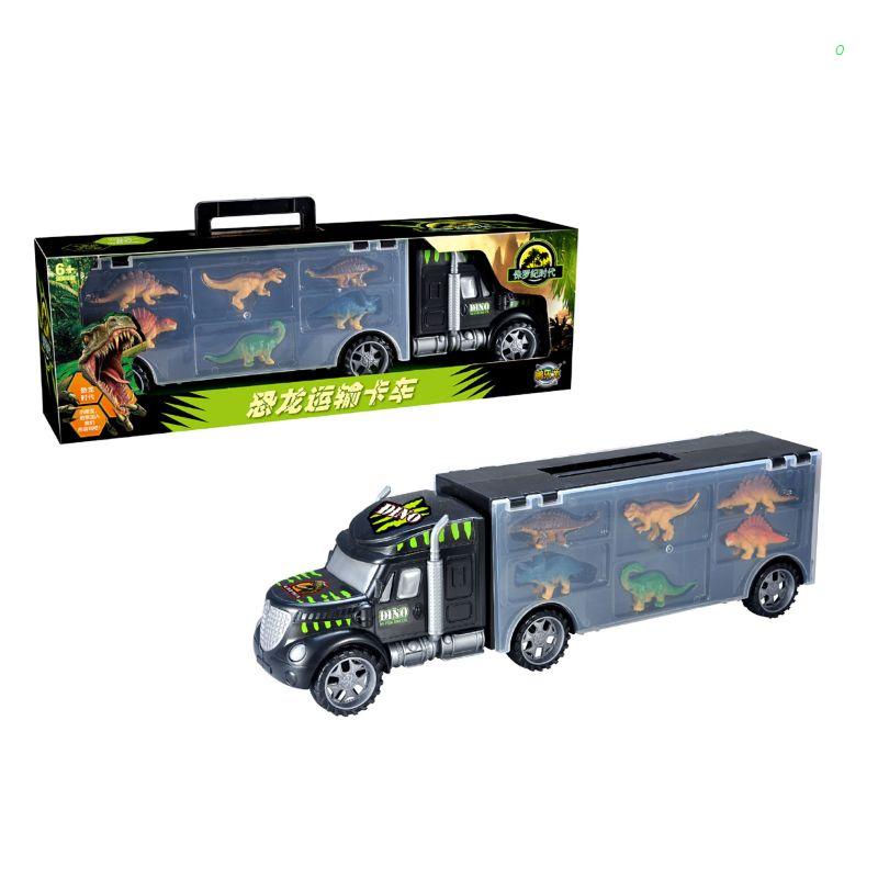 Caminhão Dinossauro, brinquedo superdimensionado para carro, Conjunto jogo  dinossauro 15 em 1 com tapete atividades para meninos e meninas, presente  Natal para meninos Riastvy