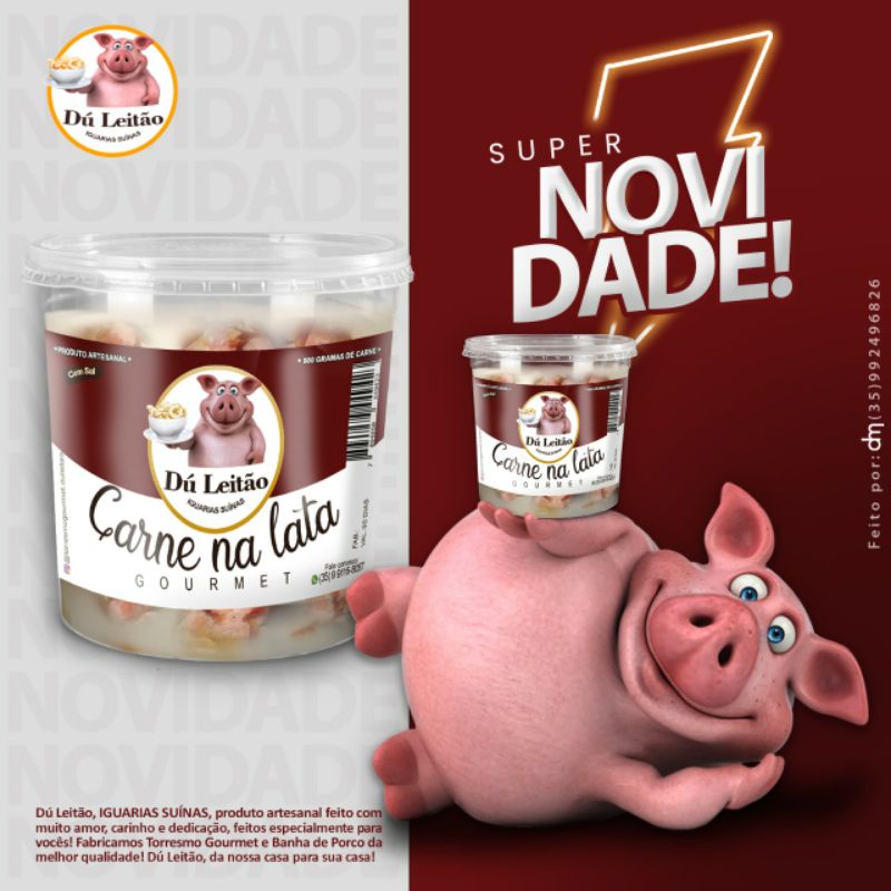 Carne na lata 500gms de carne Shopee Brasil