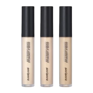 [PERIPERA] Double Longwear Cover Concealer 5.5g / 3 Options
