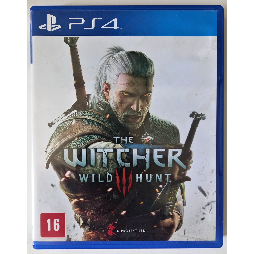 The Witcher 3 Wild Hunt Ps4 - Game Mídia Física - Jogo Original