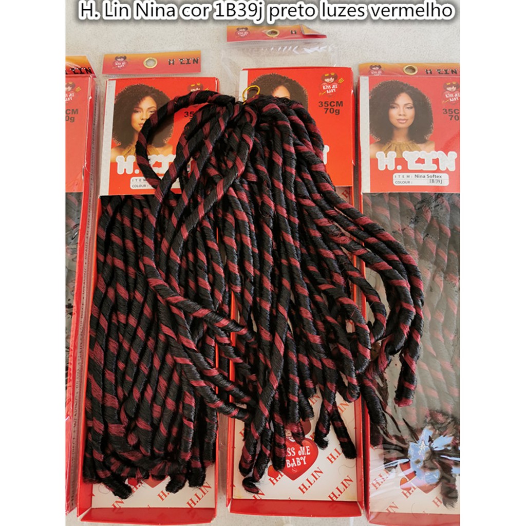 Lina ラバー アクセサリー13点セット ラテックス コスプレ Libidex 36 pecas pacotes caixas Cabelo Cacheado Dreads Original Nina
