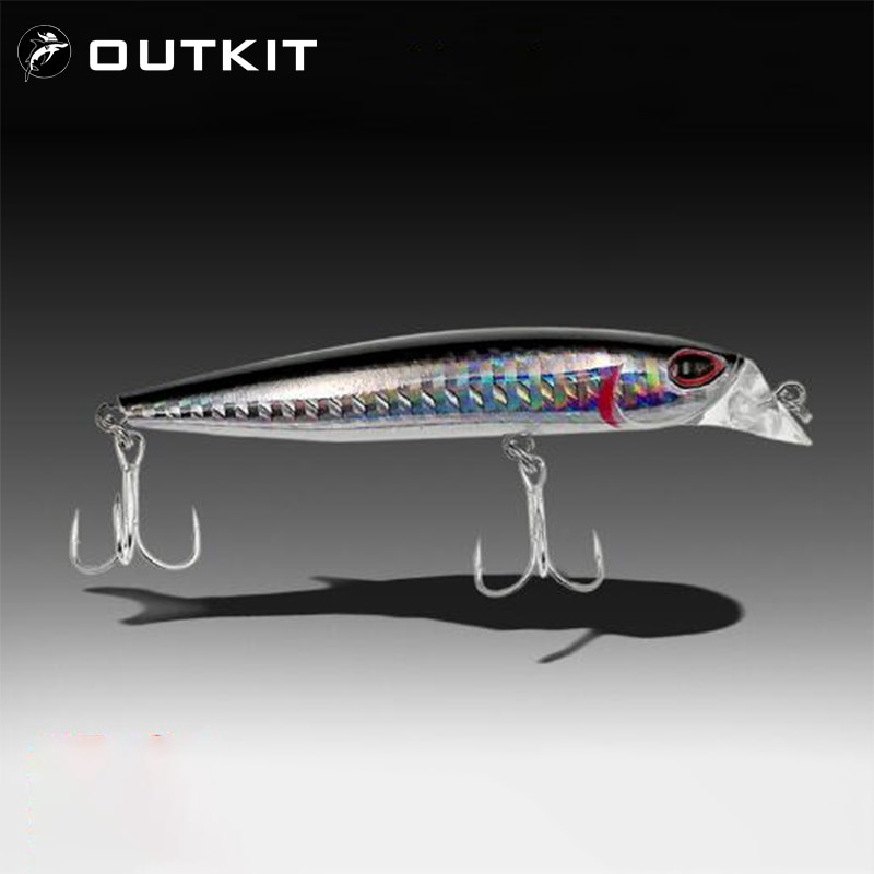 10 Wobbler Minnow ST55 Non Verniciati – Corpo Bianco, 115 Mm, 10 G – Per Pesca In Acqua Dolce - Foto 5