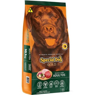 Racao Special Dog Gold Caes Adultos Frango E Carne 10,1kg
