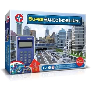 Jogo Para A Família Super Banco Imobiliário Estrela Top
