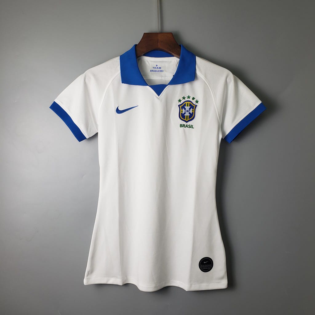 Camisa Camiseta BABY LOOK de Time do Brasil Branco Novo 2022-2023 ...