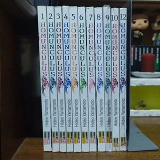 Lote Do Mangá Homunculus (11 Volumes) 1-10, 12 - Raro Panini